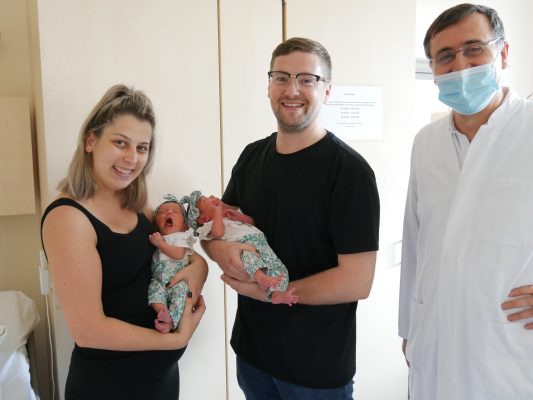 Antea Schultz brachte im Caritas-Klinikum in Saarbrücken Zwillinge zur Welt - wie auch drei andere Mütter innerhalb von zehn Tagen. Foto: Caritas Klinikum Saarbrücken