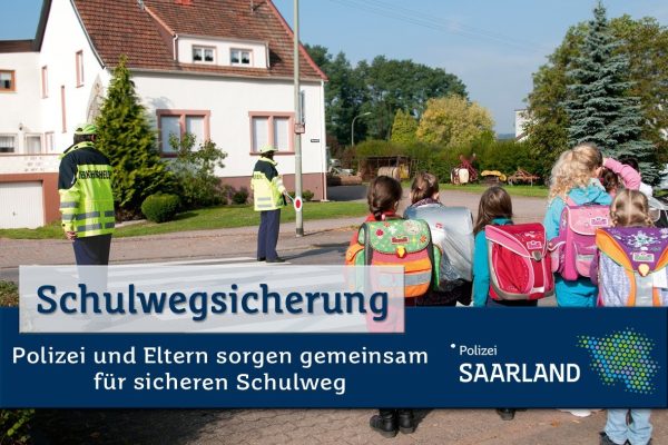 Das Landespolizeipräsidium Saar gibt Tipps für sicheren Schulweg. Foto: Facebook/@Polizei.Saarland