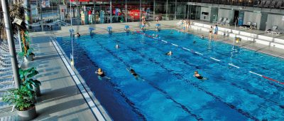 Das Schwimmbad "das blau" in St. Ingbert eröffnet Ende August 2020 wieder seinen Hallenbereich. Foto: das blau