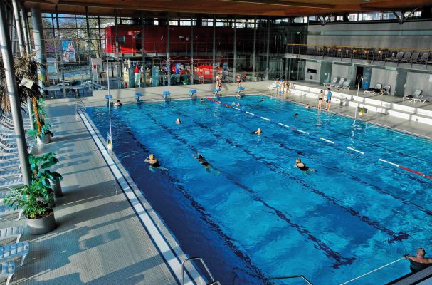 Das Schwimmbad "das blau" in St. Ingbert eröffnet Ende August 2020 wieder seinen Hallenbereich. Foto: das blau