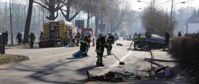 Bei dem Unfall in Saarbrücken-Güdingen starb eine 22-jährige Kommissarin. Ihr Kollege, der den Wagen fuhr, wurde nun verurteilt. Archivfoto: BeckerBredel