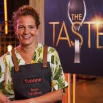 Yvonne aus Saarbrücken wurde im Finale von "The Taste" Zweite. Ihr Konkurrent Lars gewann die Show mit drei Sternen. Foto: Jens Hartmann/Sat.1