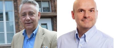 Christian Jung (links) und Klaus Gottfreund treten bei der Bürgermeisterwahl an. Fotos: Facebook