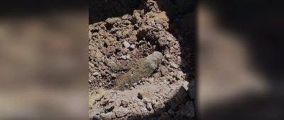 Zwischen Gersheim und Meldesheim ist kürzlich eine Granate entdeckt worden. Symbolfoto: Polizei Pirmasens/Presseportal