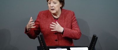 Merkel hat sich für weitere Corona-Maßnahmen noch vor Weihnachten ausgesprochen. Foto: dpa-Bildfunk/Kay Nietfeld