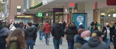 Am heutigen Einkaufssamstag finden in Saarbrücken verstärkte Corona-Kontrollen statt. Foto: BeckerBredel