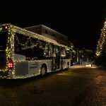 Der Weihnachts-Shuttle verbreitete in diesem Jahr in Püttlingen Weihnachtszauber. Foto: Stadt Püttlingen