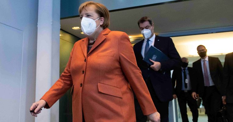 Kanzlerin Merkel berät heute das weitere Vorgehen in der Corona-Krise. Archivfoto: dpa-Bildfunk