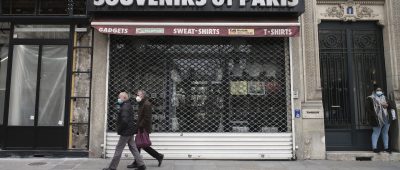 Rund 150.000 Geschäfte seien von der Schließung betroffen. Foto: dpa-Bildfunk/AP/Lewis Joly