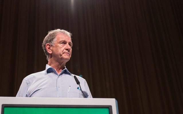 Die Grünen-Landesliste mit Hubert Ulrich als Spitzenkandidat ist ungültig, so das Schiedsgericht. Foto: dpa-Bildfunk/Oliver Dietze