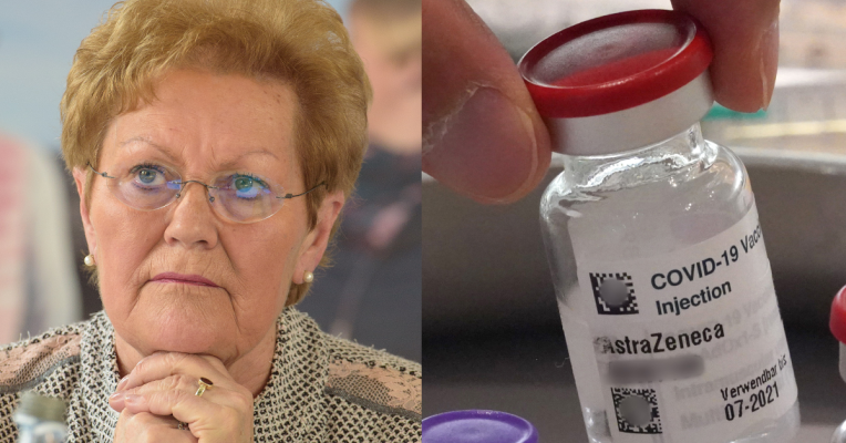 Nach Ansicht von Monika Bachmann sollten ungenutzte Astrazeneca-Dosen an Entwicklungsländer gehen. Fotos: (links) dpa-Bildfunk/Oliver Dietze | (rechts) dpa-Bildfunk/Marcus Brandt